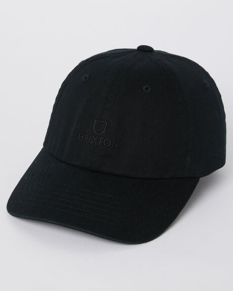 BLACK VINTAGE WASH MENS ACCESSORIES BRIXTON HEADWEAR - 10731BLKVW