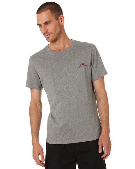 Rusty Deep Dive Mens Tee - Frost Grey | SurfStitch