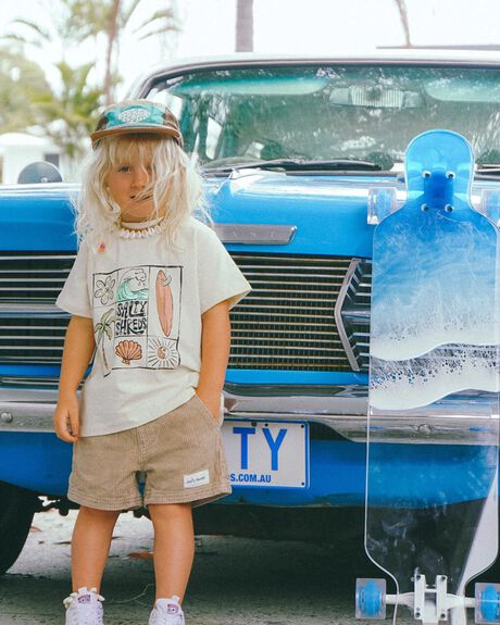 NATURAL KIDS GIRLS SALTY SHREDS TOPS - SU-1-S-2764