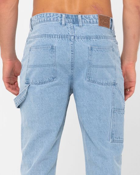 ASH BLUE MENS CLOTHING RUSTY JEANS - P23-PAM1130-ASB-30