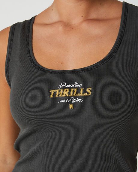 TARMAC WOMENS CLOTHING THRILLS T-SHIRTS + SINGLETS - WTS23-109BM-TAR