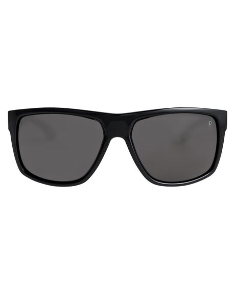 Quiksilver Mens Transmission Polarised Sunglasses - Black/Polarized ...