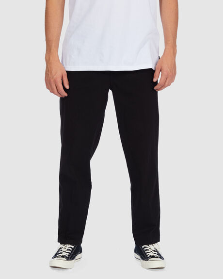 BLACK MENS CLOTHING BILLABONG PANTS - ABYNP00142-BLK