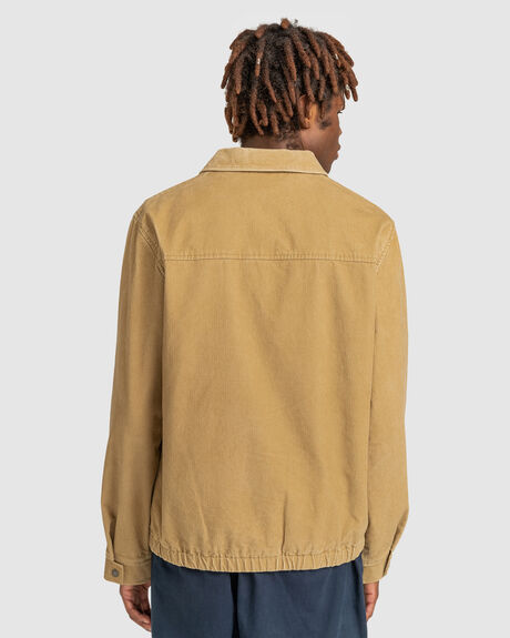KHAKI MENS CLOTHING ELEMENT JACKETS - ELYJK00145-KHA