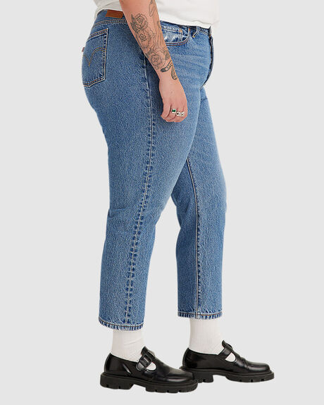 MEDIUM INDIGO WOMENS CLOTHING LEVI'S JEANS - 85953-0031