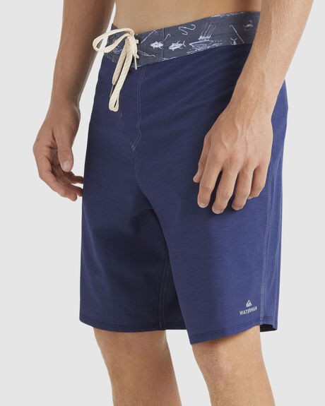 MEDIEVAL BLUE MENS CLOTHING QUIKSILVER BOARDSHORTS - AQMBS03101-BTE0