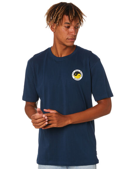 Town And Country Twisted Limits Mens Tee - Navy | SurfStitch