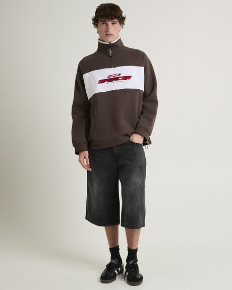 UMBER MENS CLOTHING SPENCER PROJECT HOODIES - SPMW25881-BRN-S