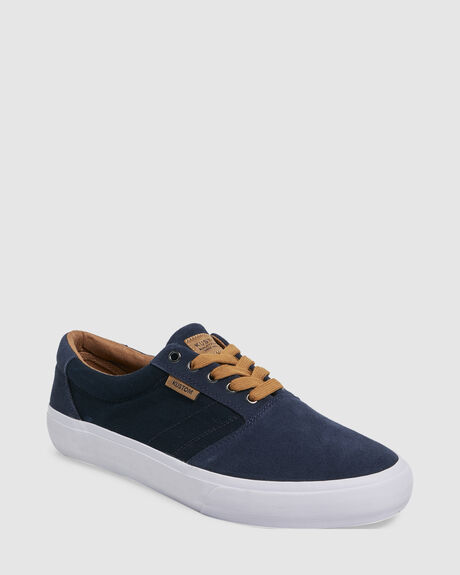 NAVY TAN MENS FOOTWEAR KUSTOM SNEAKERS - UKYS100103-NTN