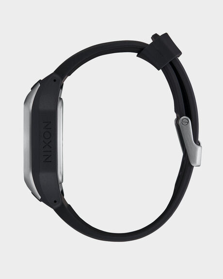 SILVER BLACK MENS ACCESSORIES NIXON WATCHES - A1308-625-00