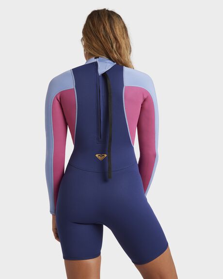 DARK DENIM SURF WOMENS ROXY SPRINGSUITS - ERJW403068-BRQ0