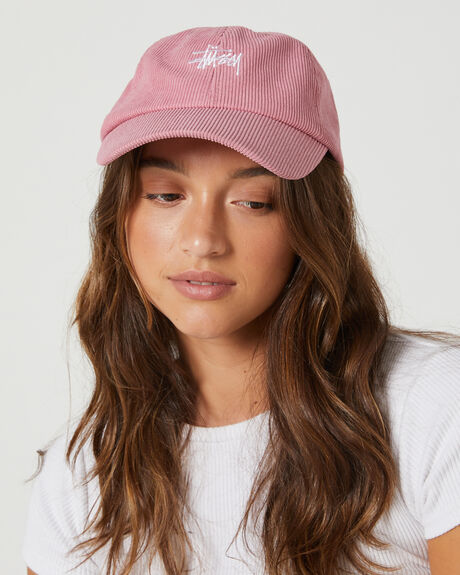 CANDY PINK WOMENS ACCESSORIES STUSSY HEADWEAR - ST705001PIN