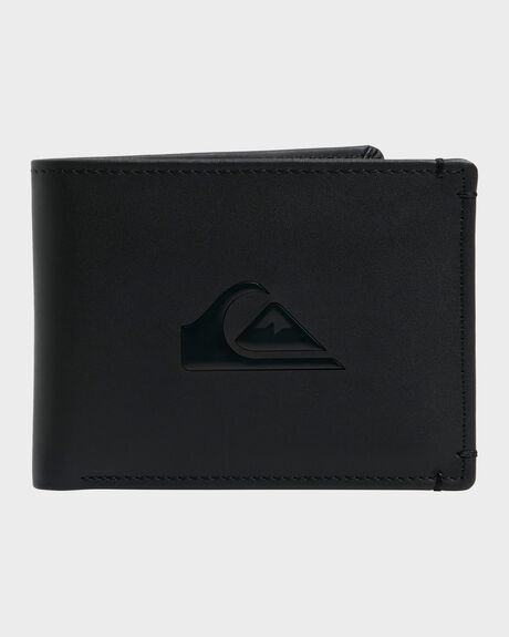 BLACK MENS ACCESSORIES QUIKSILVER WALLETS - EQYAA03895-KVJ0