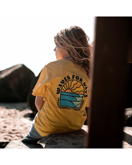 YELLOW KIDS BOYS ALPHABET SOUP TOPS - AS-KTC8732K-4