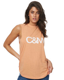 C&m logo tank dress discount