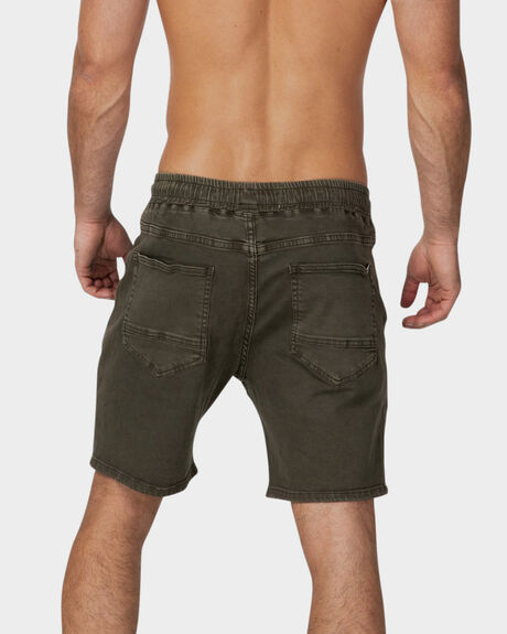 KHAKI MENS CLOTHING ONEBYONE SHORTS - OBO-794-30