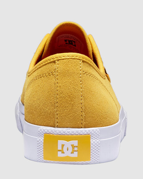 GOLD MENS FOOTWEAR DC SHOES SNEAKERS - ADYS300637-GLD