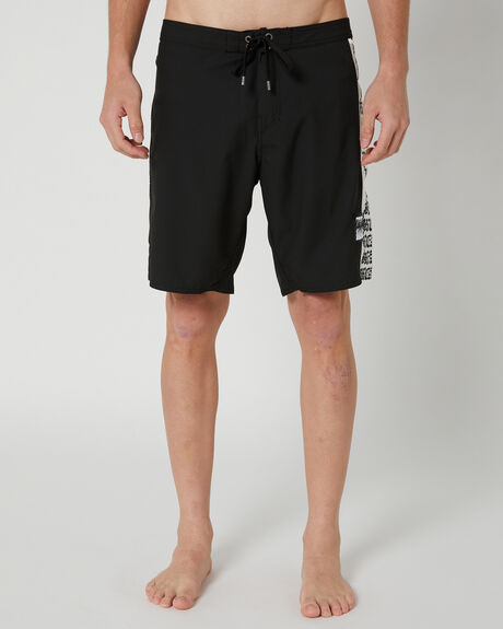 BLACK MENS CLOTHING FORMER BOARDSHORTS - FBO-23410-BLK