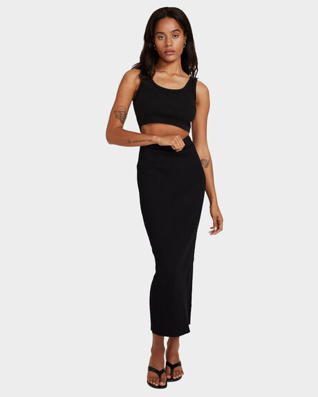 BLACK WOMENS CLOTHING SUBTITLED SKIRTS - 38875000022