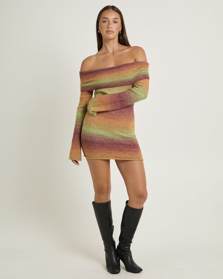 OMBRE WOMENS CLOTHING ALICE IN THE EVE DRESSES - ALWW25229-ASST-XXS