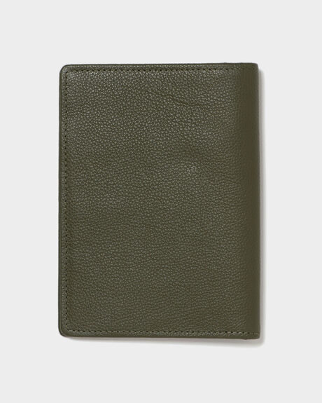 OLIVE MENS ACCESSORIES STITCH AND HIDE WALLETS - TC_ATLAS_OLIVE