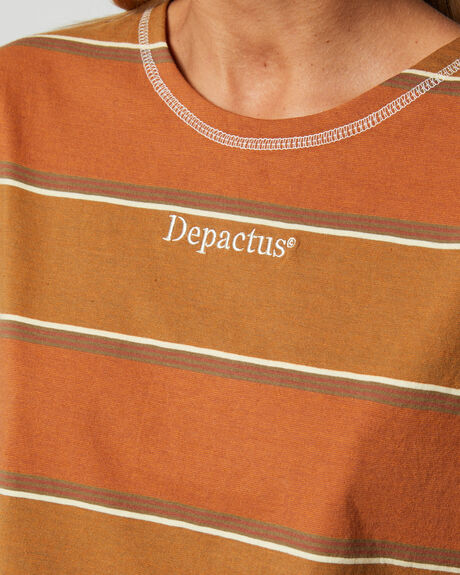 STRIPE WOMENS CLOTHING DEPACTUS T-SHIRTS + SINGLETS - DEWS24345STR