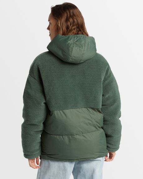 TREEHUGGER WOMENS CLOTHING BILLABONG COATS + JACKETS - EBJJK00150-GPL0