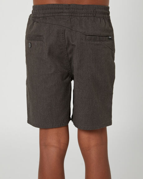 CHARCOAL HEATHER KIDS YOUTH BOYS VOLCOM SHORTS - C1032204CHH