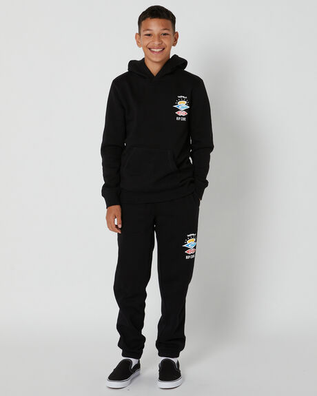 BLACK KIDS BOYS RIP CURL JUMPERS + JACKETS - KFEGL90090