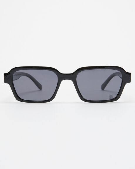 ELYSIUM BLACK INK MENS ACCESSORIES SZADE RECYCLED SUNGLASSES - SZD214BTHDBLBLK