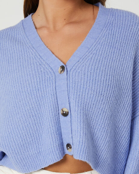 BLUE WOMENS CLOTHING ALL ABOUT EVE KNITS + CARDIGANS - 6493305BLU