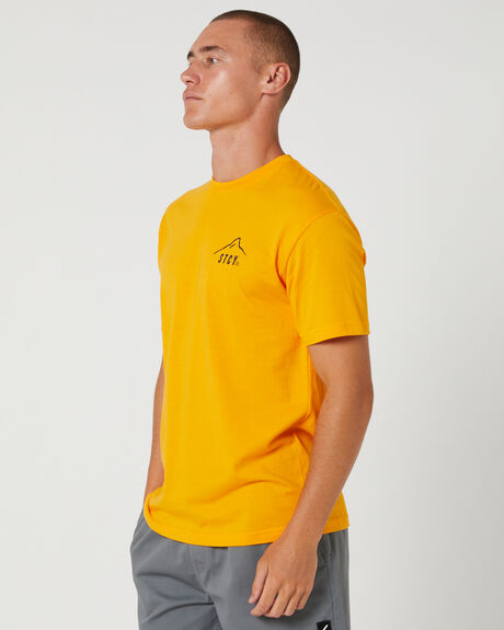 MUSTARD MENS CLOTHING STCY.CO T-SHIRTS + SINGLETS - STTS0013MUS
