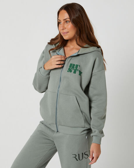 FADED PISTACHIO WOMENS CLOTHING RUSTY JUMPERS + HOODIES - FTL0812-FPS