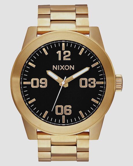 ALL GOLD BLACK MENS ACCESSORIES NIXON WATCHES - A346510