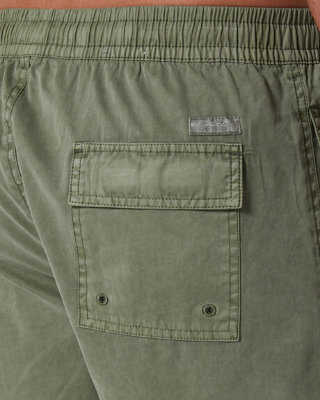 OLIVE MENS CLOTHING DEPACTUS BOARDSHORTS - DEMS23222.GRN