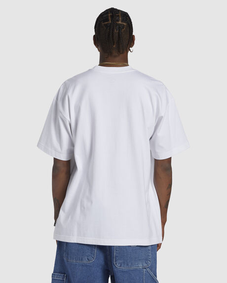 WHITE MENS CLOTHING BILLABONG T-SHIRTS + SINGLETS - ABYZT02310-WHT
