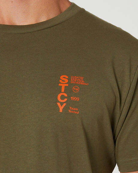 ARMY MENS CLOTHING STCY.CO GRAPHIC TEES - STTS0014ARM
