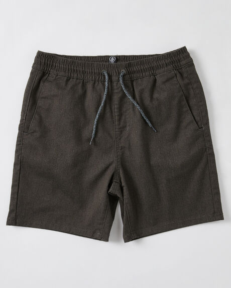 CHARCOAL HEATHER KIDS YOUTH BOYS VOLCOM SHORTS - C1032204CHH