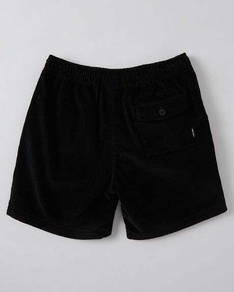 BLACK KIDS YOUTH BOYS TOWN AND COUNTRY SHORTS - TCB004CBLK