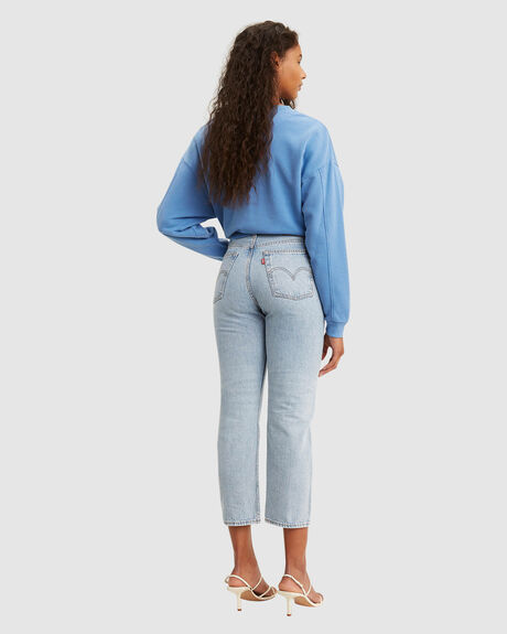wedgie straight levi's black