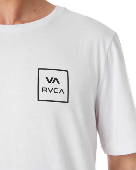 WHITE MENS CLOTHING RVCA GRAPHIC TEES - R172062WHT