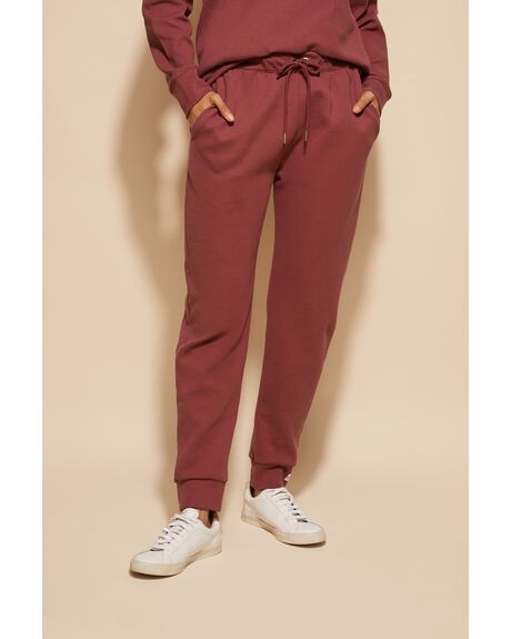 WINE WOMENS ACTIVEWEAR DK ACTIVE LEGGINGS + PANTS - DK11-044-WNE-XS