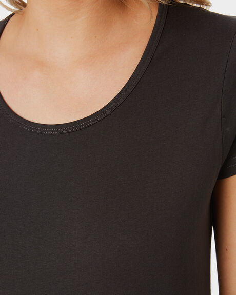 COAL WOMENS CLOTHING AS COLOUR TEES - 4008COAL