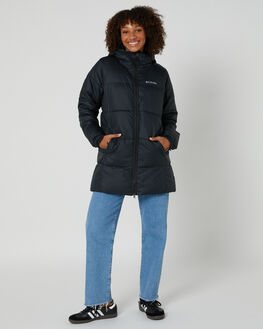 COLUMBIA BLACK Puffer Jackets SurfStitch