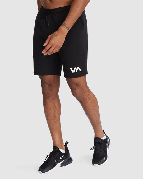 BLACK MENS CLOTHING RVCA SHORTS - AVYWS00135-BLK
