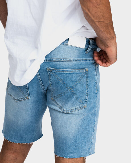 BLUE MENS CLOTHING ONEBYONE SHORTS - OBO-1027-30
