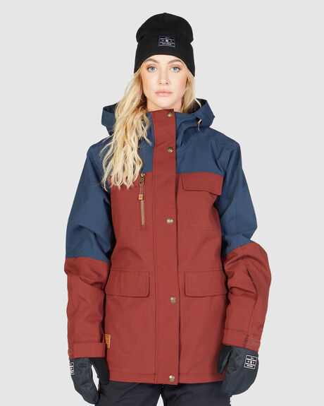 ANDORA SNOW WOMENS DC SHOES SNOW JACKET - ADJTJ03029-RSD0