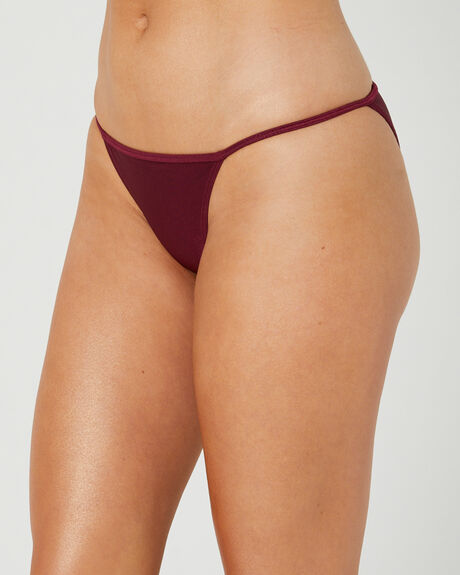 MERLOT WOMENS SWIMWEAR SWELL BIKINI BOTTOMS - S8231341MER