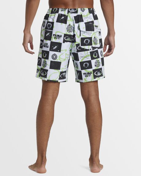 GREEN FLASH MENS CLOTHING QUIKSILVER BOARDSHORTS - AQYJV03143-GJS8