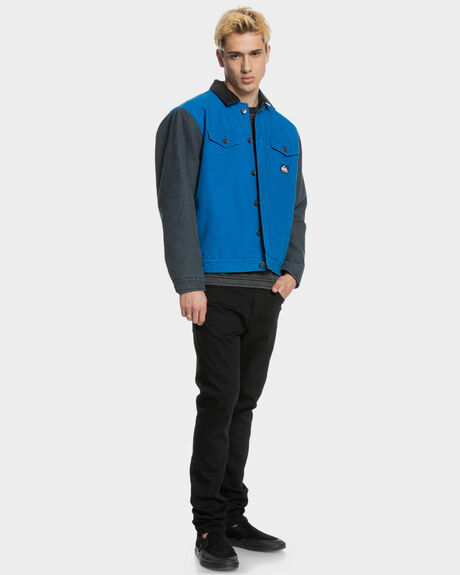DARK DENIM MENS CLOTHING QUIKSILVER JACKETS - EQYJK03775-BRQ0